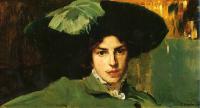 Joaquin Sorolla y Bastida - Maria Con Sombrero